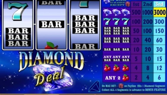 Play Diamond Deal Pokies Slot and Fill your Wallet with Diamonds